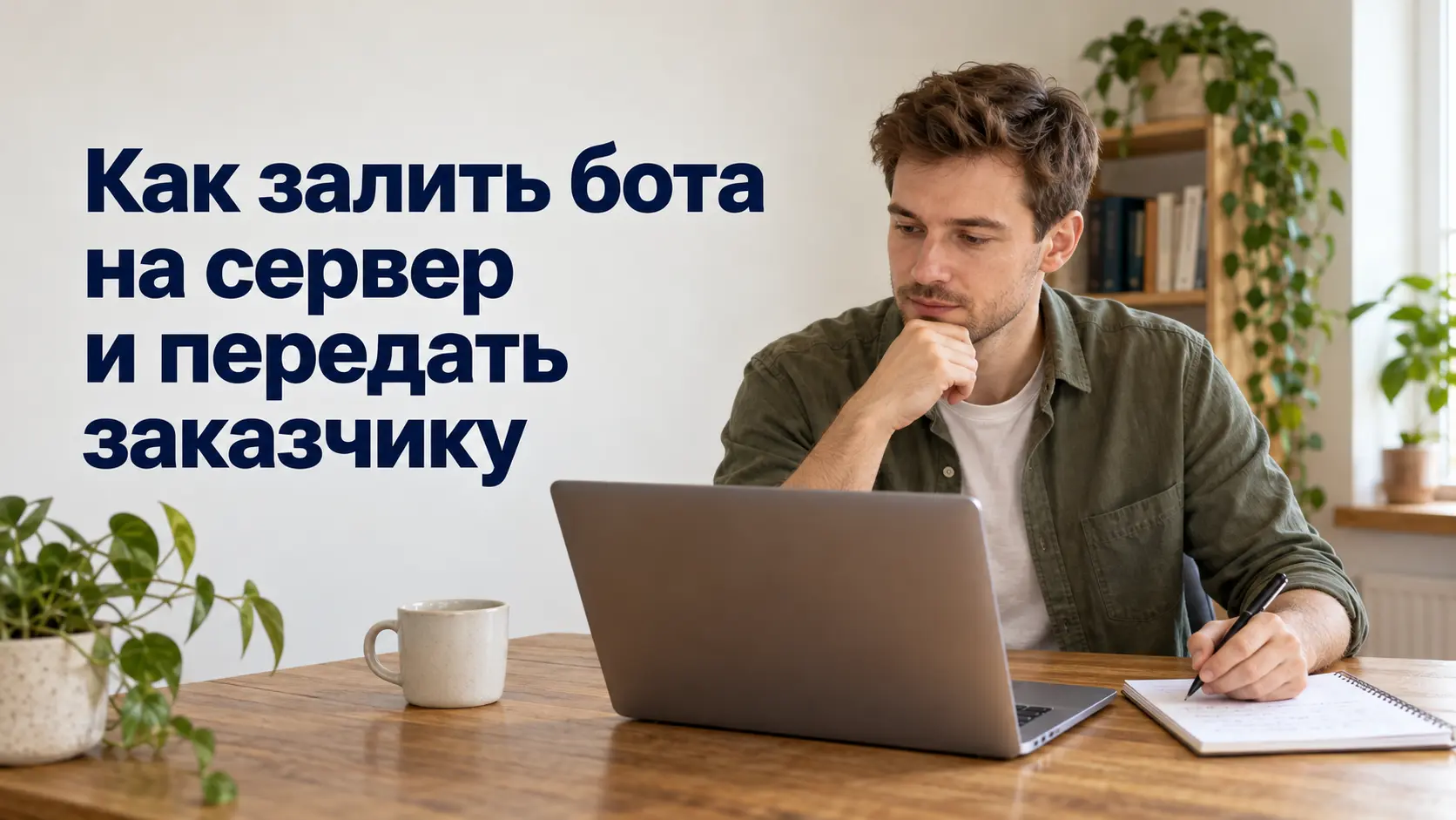 Как залить бота на сервер и передать заказчику